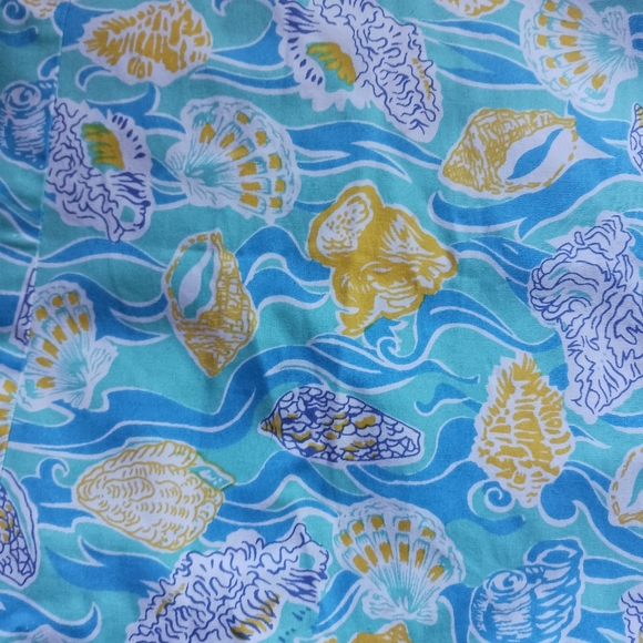 Moka Sport Seashell Seaside print summer beach dress size Small - Picture 3 of 5